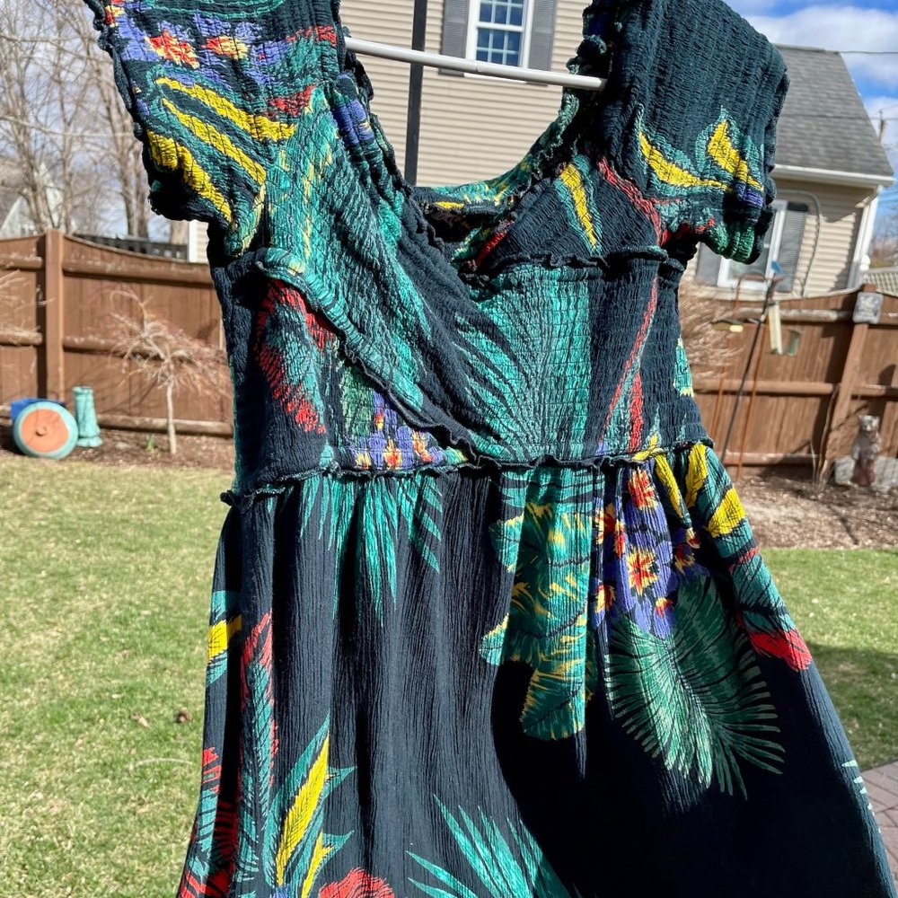 Tropical Print Patrons of Peace Dress